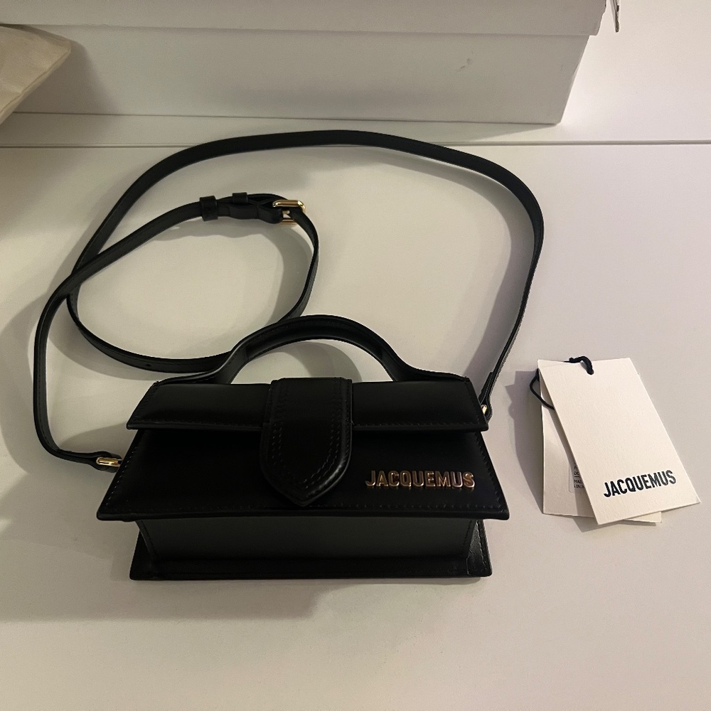*SOLD* Jacquemus Le Bambino Black with Gold Hardware - Picture 2 of 7